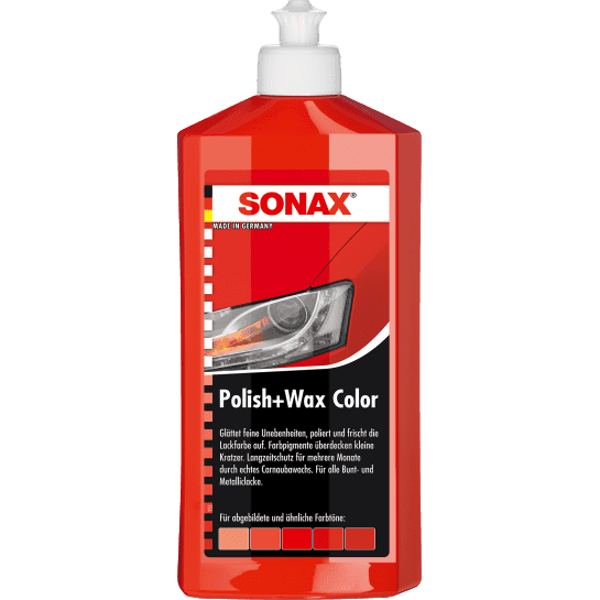 SONAX Polish & Wax Color Rød thumbnail