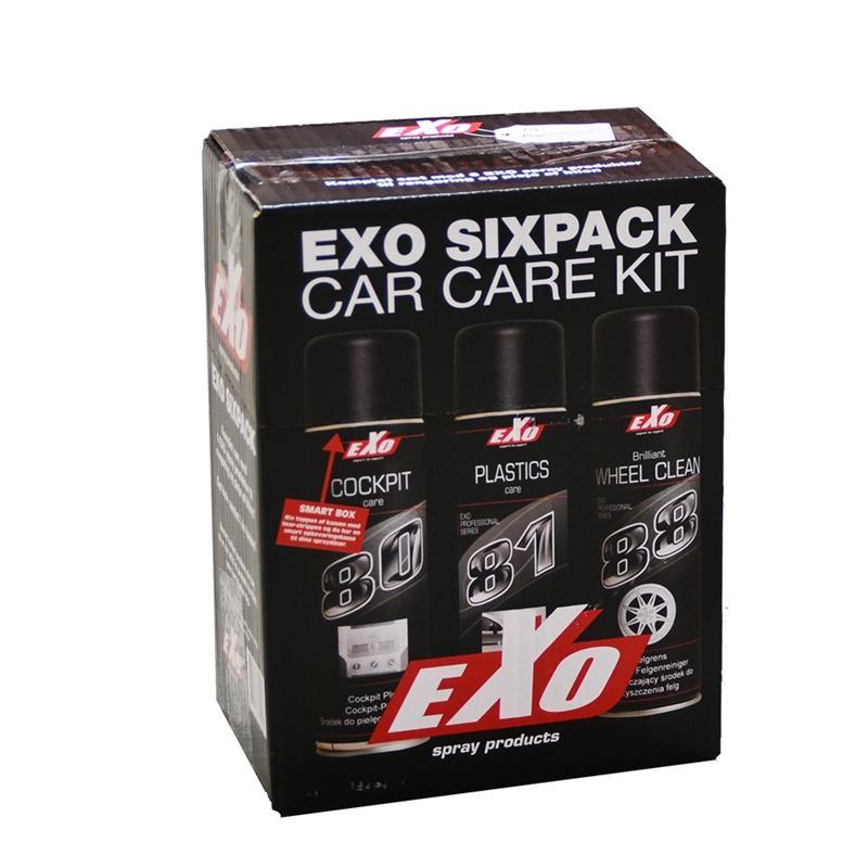 EXO Sixpack Bilpleje 6x250 ml thumbnail