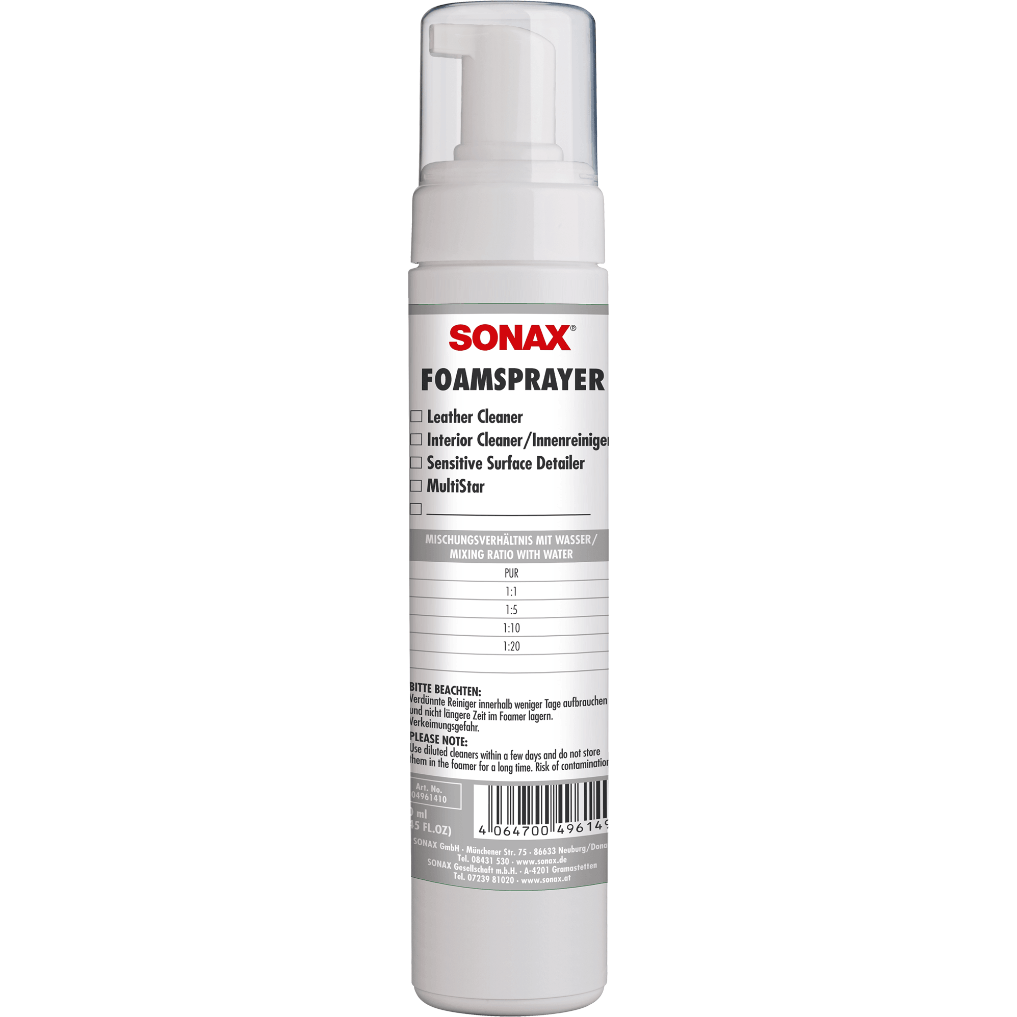 SONAX Foam Spray (Tom) thumbnail